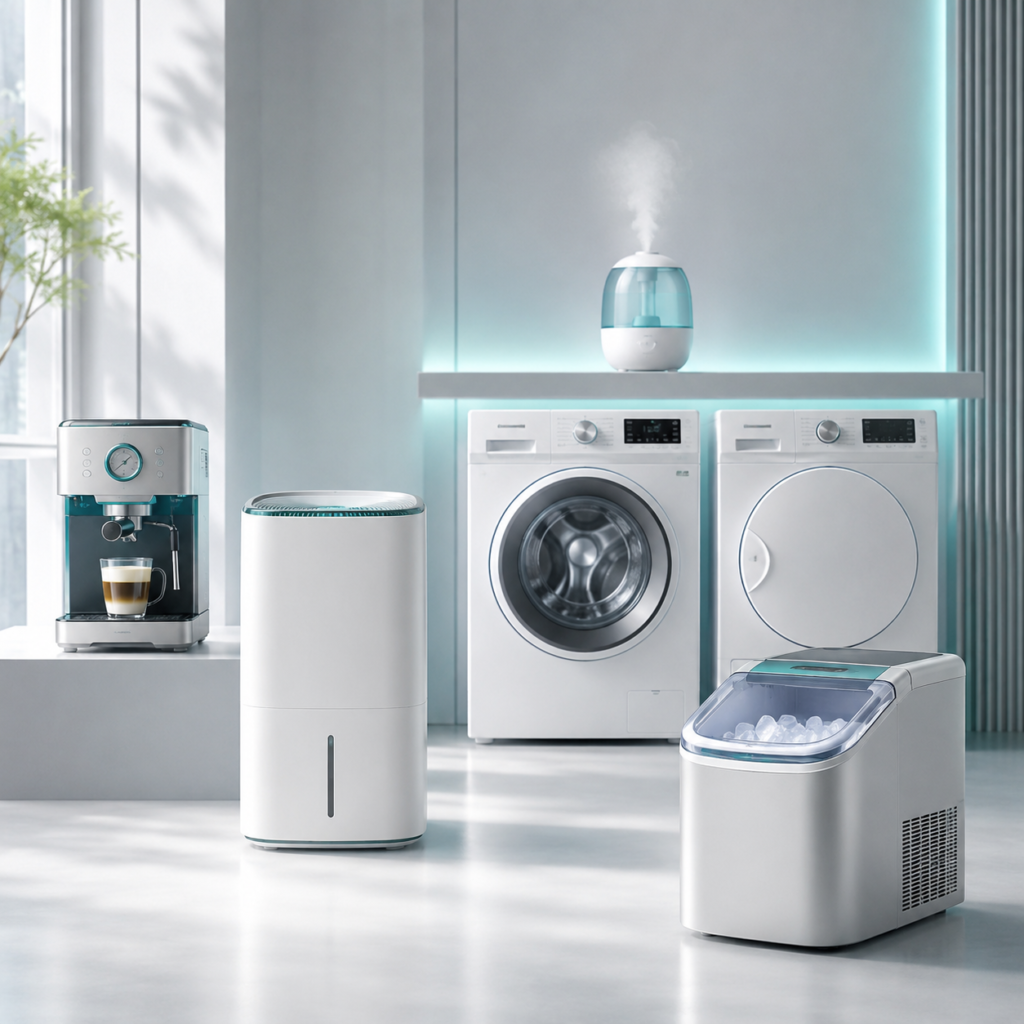 家用電器感測應用－咖啡機、除濕機、洗衣機、烘乾機、製冰機與加濕器
